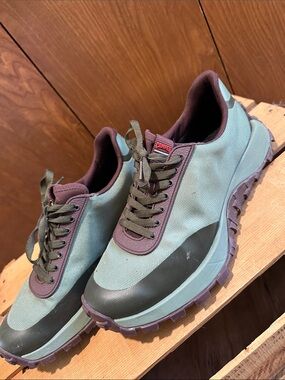 Camper Women’s Teal and Purple Goretex Trail Sneakers